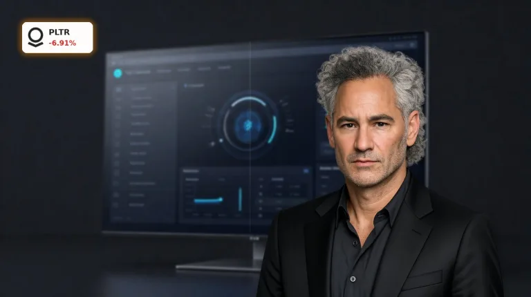 Palantir Frankreich Crash: Aktie fällt 6,9% nach DGSI-Schock