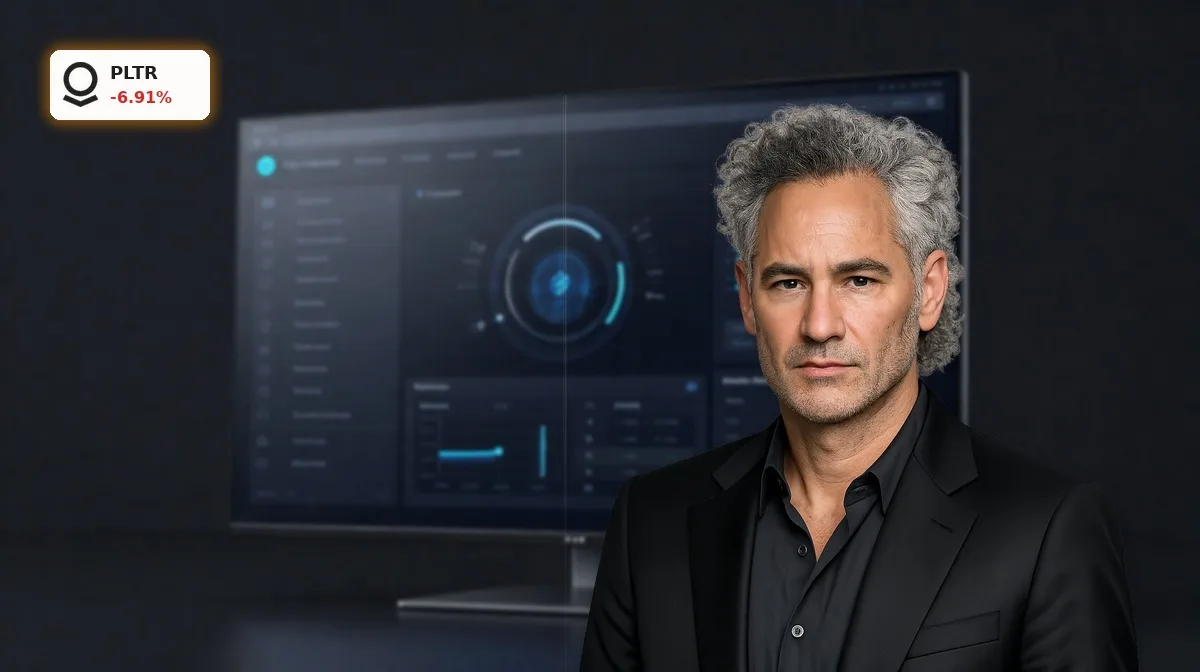 Palantir Frankreich Crash: Aktie fällt 6,9% nach DGSI-Schock 4 Palantir Frankreich: dunkles Analyse-Terminal als Symbol für Regierungssoftware und Vertrauensverlust in Europa