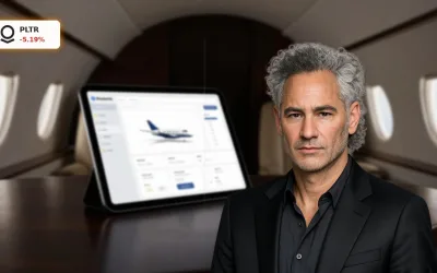 Palantir BrokerOS Crash: Wheels Up-Deal trifft Kurssturz -5.2%
