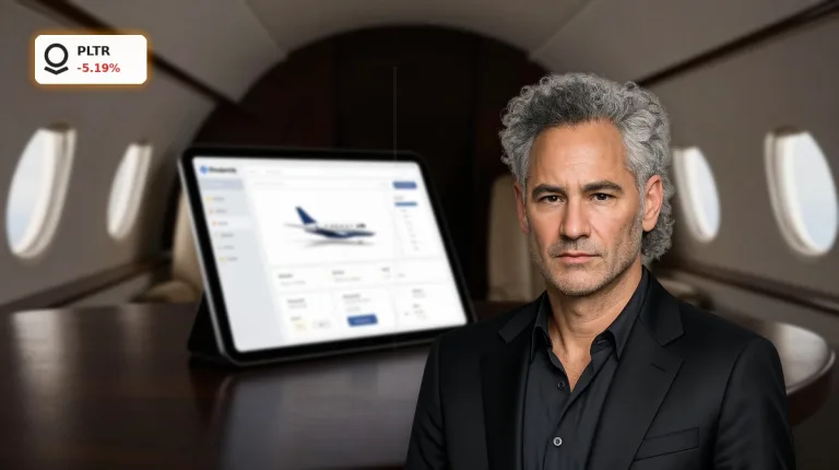 Palantir BrokerOS Crash: Wheels Up-Deal trifft Kurssturz -5.2%