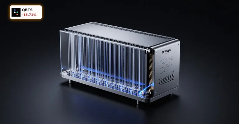 D-Wave Quantum Kurssturz -13.7% im Tech-Selloff