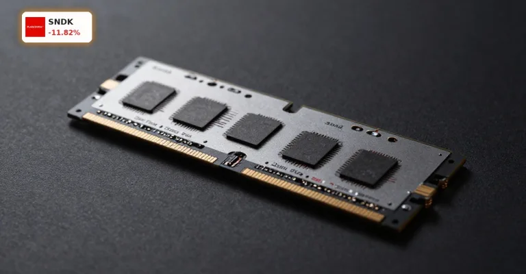 SanDisk Kurssturz -11.8%: Warnung vor dem Crash heute