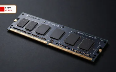 SanDisk Speicherboom trotz -3,5% Schock und Rekordquartal