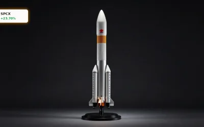 SpaceX IPO Rekord: +23,7% schockt den Nasdaq-Start