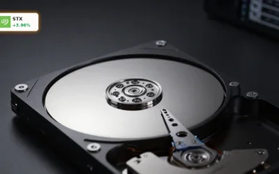 Seagate Quartal Rekord: 4% Rallye trotz Bewertungsdruck