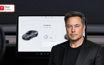 Tesla FSD Daenemark: Schock trotz Kursrutsch von 3.2%