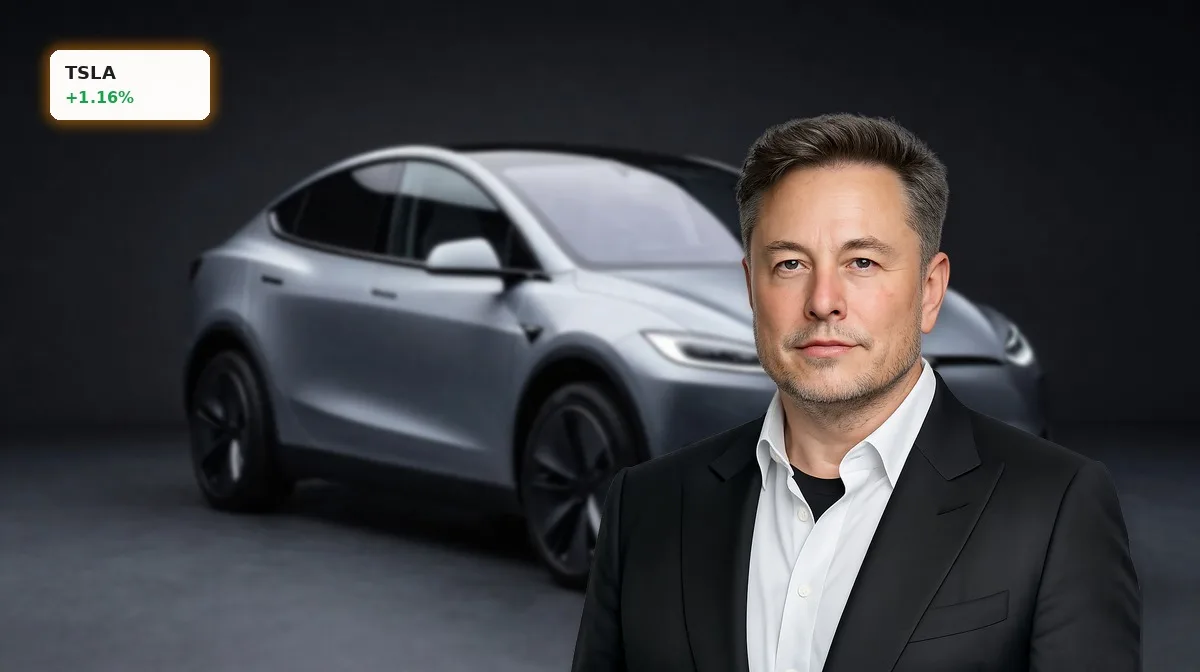 Tesla Cybercab Warnung: SpaceX-Fantasie und Terafab im Fokus 4 Tesla Cybercab als futuristisches Robotaxi-Prototypfahrzeug im Studio mit dunklem Hintergrund