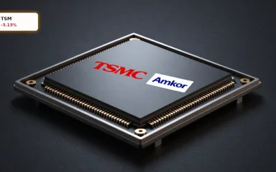 TSMC Partnerschaft mit Amkor: Einbruch -3.1% trotz US-Boom