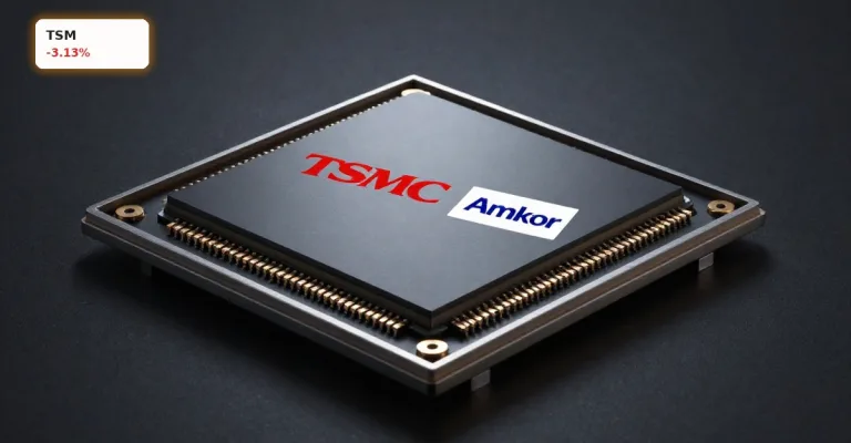 TSMC Partnerschaft mit Amkor: Einbruch -3.1% trotz US-Boom