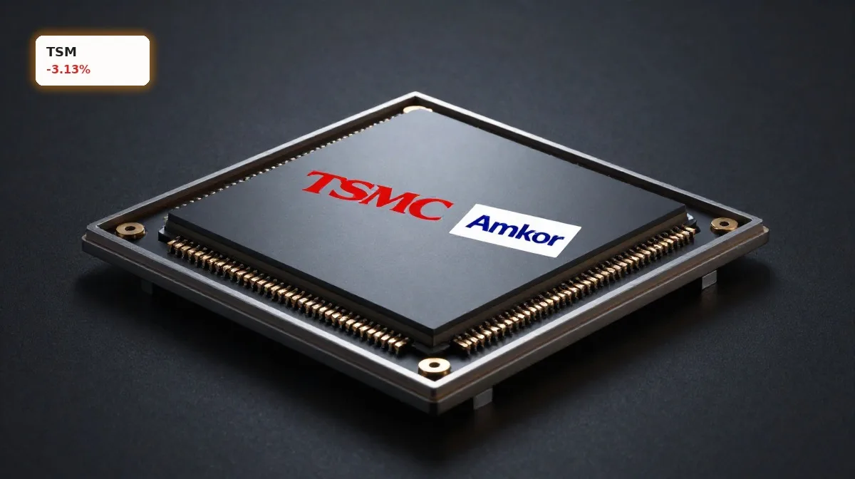 TSMC Partnerschaft mit Amkor: Einbruch -3.1% trotz US-Boom 4 TSMC Partnerschaft mit Amkor: moderner Chip für US-Packaging und Test in Arizona