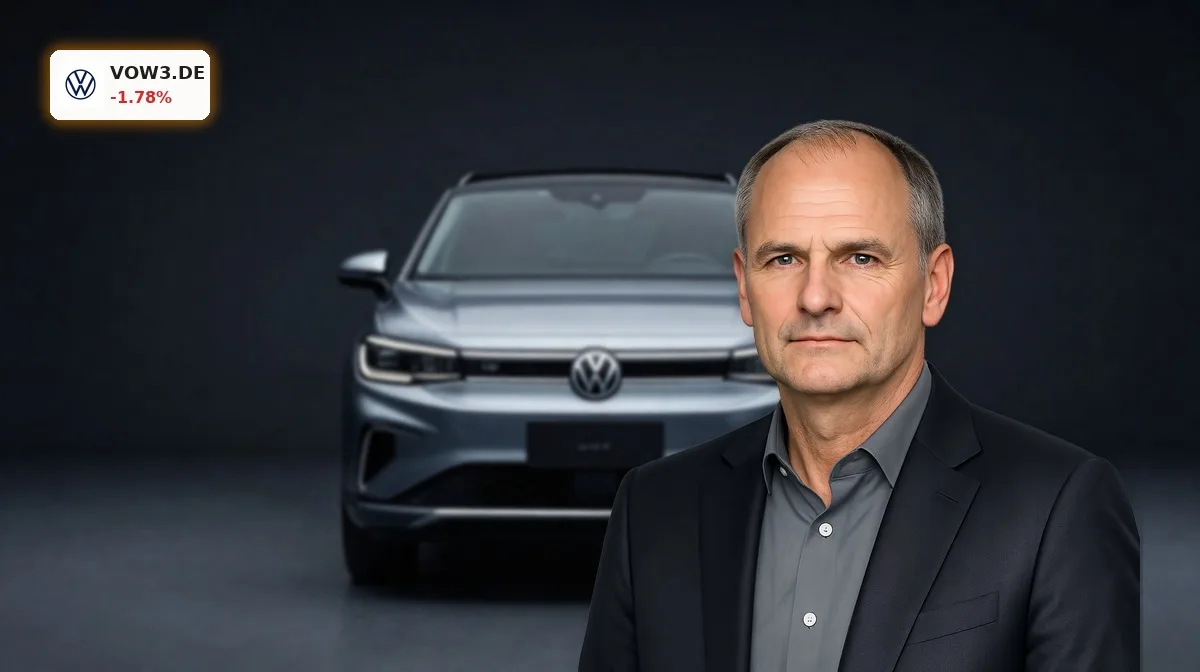 Volkswagen Hauptversammlung: Blume verteidigt Sparkurs und Umbau 4 Volkswagen Hauptversammlung mit modernem Volkswagen Fahrzeug als Symbol für Sparkurs und Konzernumbau