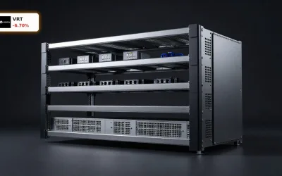 Vertiv 800VDC Crash: -6,7% trotz KI-Boom und Rekordzahlen