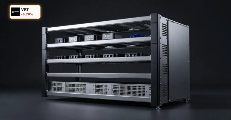 Vertiv 800VDC Crash: -6,7% trotz KI-Boom und Rekordzahlen