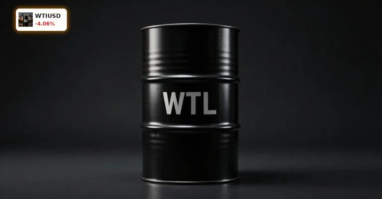 WTI Crude Oil Hormuz Crash: Preis fällt 4,1% weiter