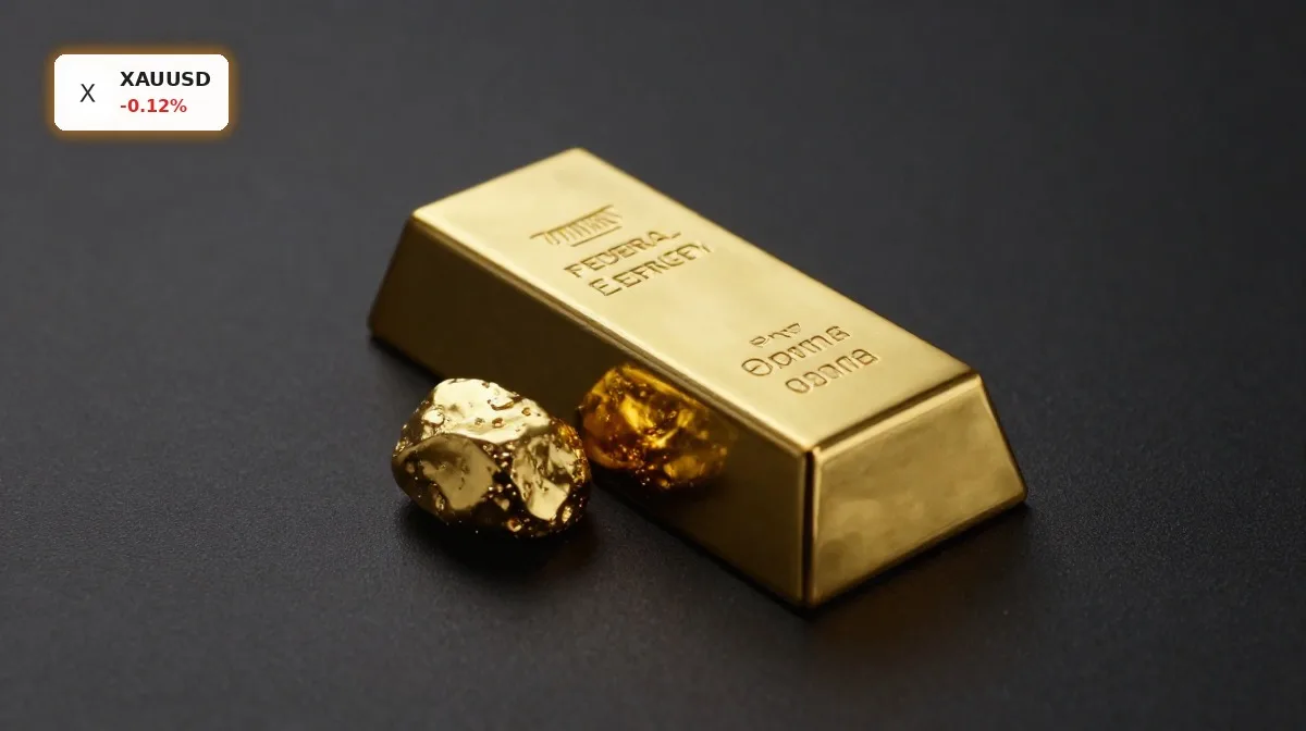 Gold Fed-Ausblick vor dem Zinsentscheid: Dollar unter Druck 2 Gold Fed-Ausblick mit Goldbarren im Fokus vor Fed-Zinsentscheid und schwächerem Dollar