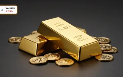 Gold Kurssturz: Schock unter 4.000 Dollar durch Fed-Druck