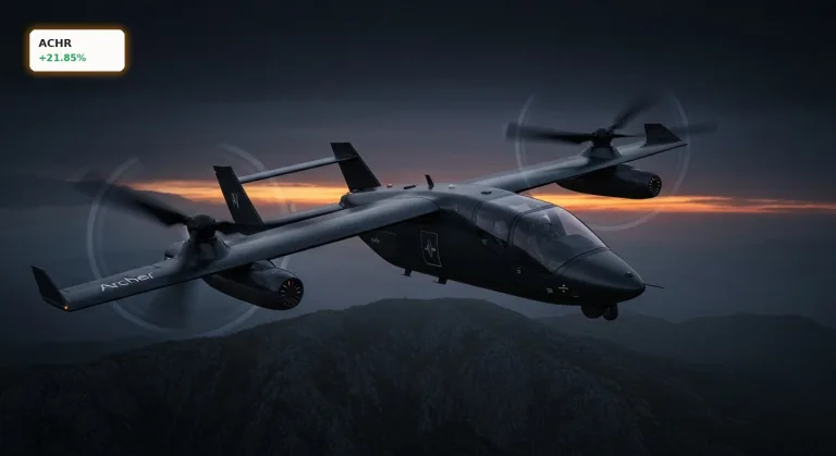 Archer Aviation Partnerschaft bringt +21%: Rüstungs-Rallye gestartet