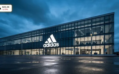 Adidas Kursrutsch um 1,7%: Sorgen vor den Quartalszahlen wachsen