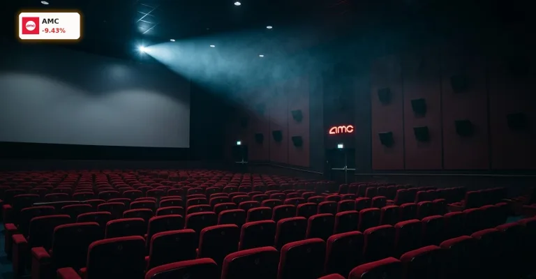 AMC Meme-Stock bricht um 9,4% ein: Brutaler Crash schockt Anleger
