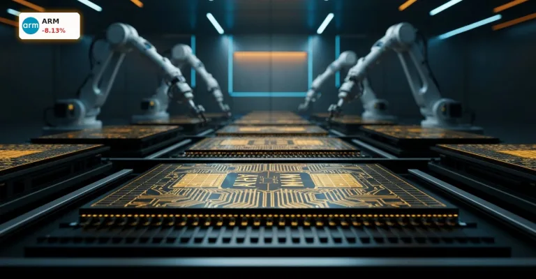 Arm Holdings Kurs bricht um 8,1% ein: Sektor-Rotation schockt Tech-Sektor