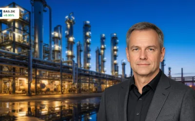 BASF Quartal mit +50% Ebitda-Sprung: Konzern hebt Prognose an