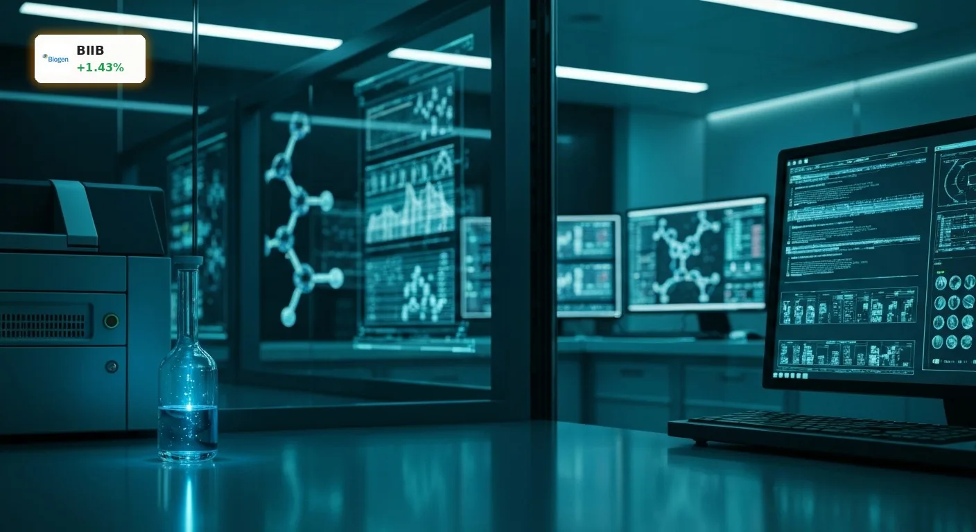 Biogen Quartalszahlen: Starker Gewinn-Boom übertrifft alle Prognosen 2 Modernes Biotech-Labor symbolisiert den Erfolg der Biogen Quartalszahlen und neuen Medikamente.