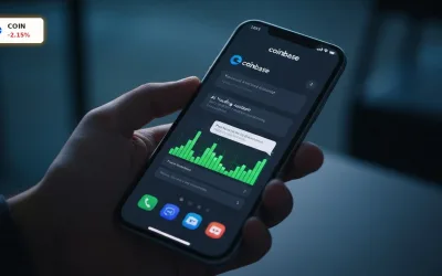 Coinbase KI bricht ein: Aktie verliert 2,2% trotz Krypto-Revolution
