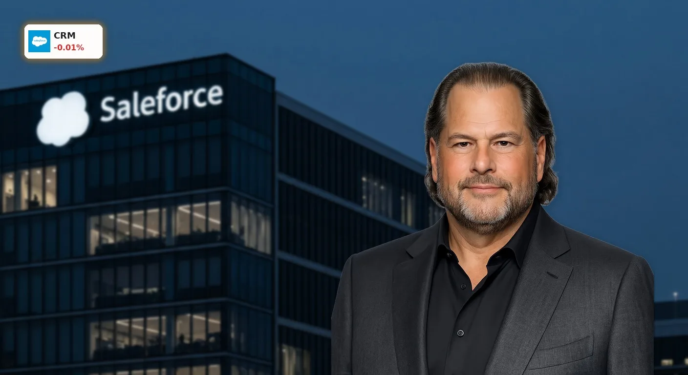 Salesforce Bewertung: Ist das KGV von 12 jetzt eine Kaufchance? 3 Salesforce Bewertung: Das beleuchtete Salesforce-Hauptgebäude bei Nacht symbolisiert das Potenzial der Aktie.