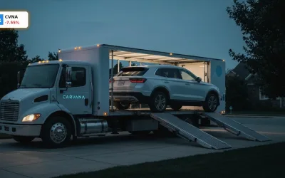 Carvana Quartalszahlen: Aktie stürzt 7.6% nach enttäuschendem Ausblick