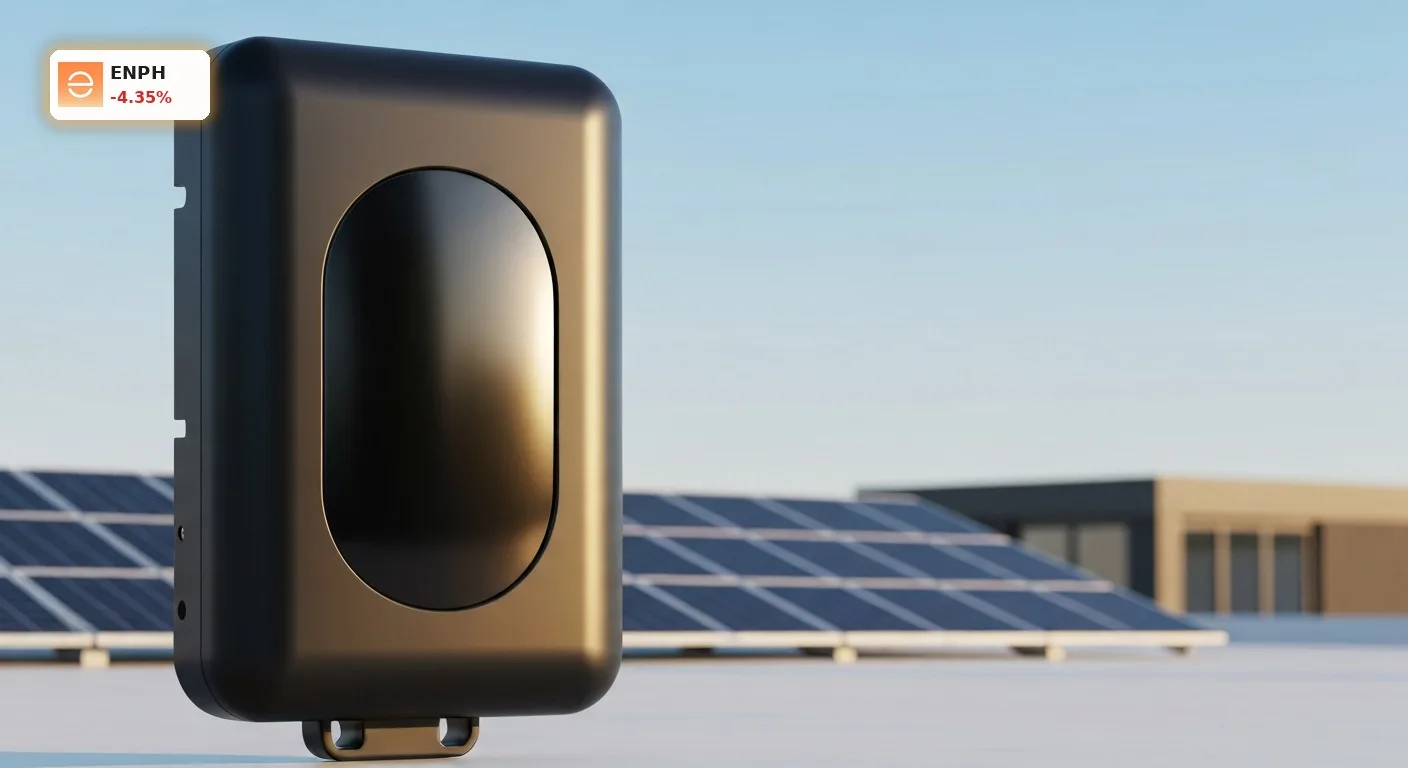 Enphase Energy Produktlaunch: Aktie verliert trotz GaN-Technologie 4,3%