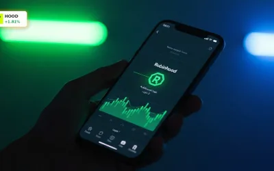 Robinhood Chain Wachstum treibt Aktie um +1,8% nach oben