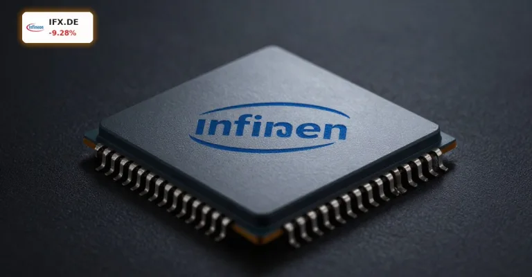 Infineon KI-Korrektur: Crash nach Samsung-Schwäche und KI-Risiken