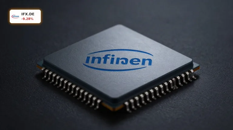 Infineon KI-Korrektur: Crash nach Samsung-Schwäche und KI-Risiken