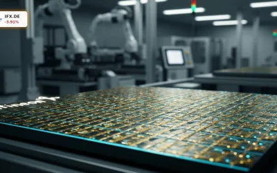 Infineon Patentstreit: Aktie verliert 3,9% nach Branchen-Schock