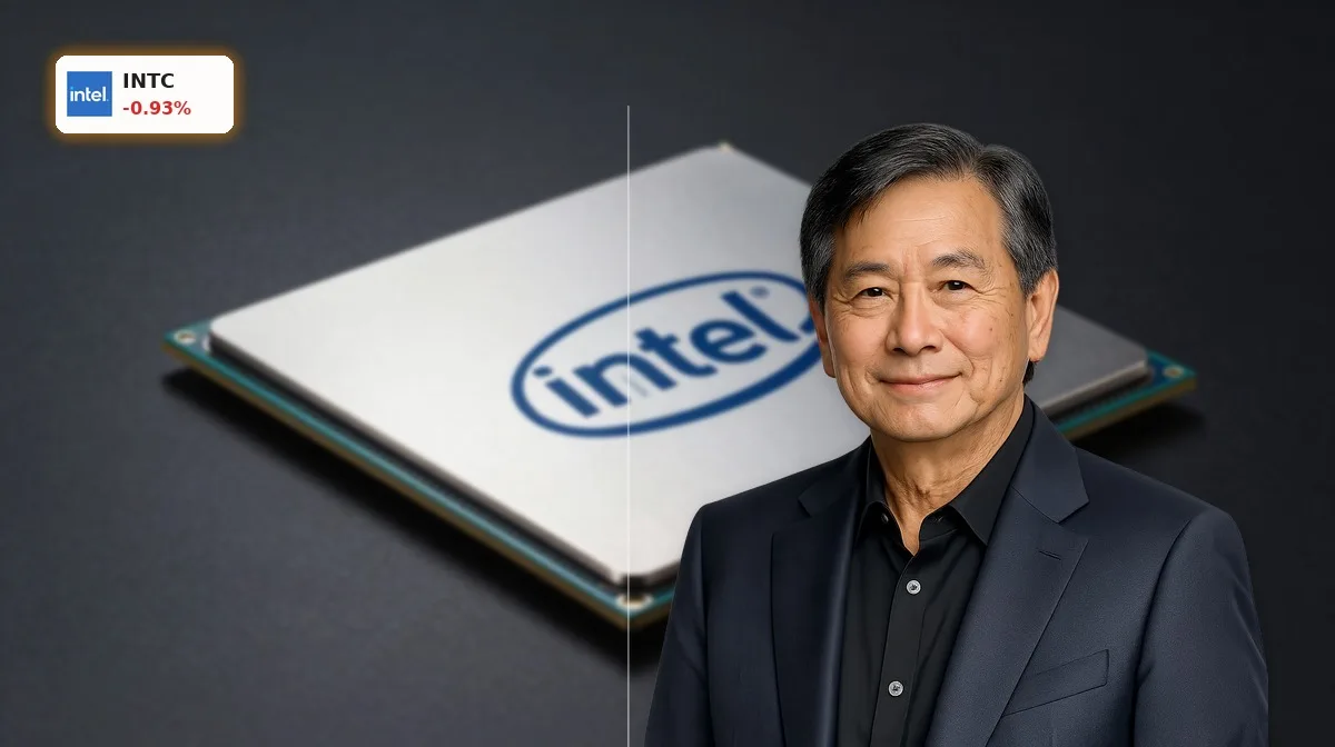 Intel Halbleiter-Abverkauf: Schock nach Samsung-Ausblick 4 Intel Halbleiter-Abverkauf mit Intel-Chip und Wafer als Symbol für Druck im gesamten Halbleitersektor