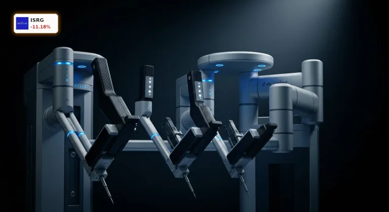 Intuitive Surgical Quartal enttäuscht: Aktie bricht um 11% ein