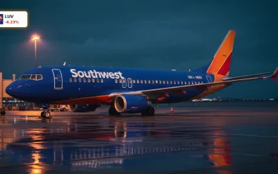 Southwest Airlines Quartal: Aktie bricht nach Prognose um 4,2% ein