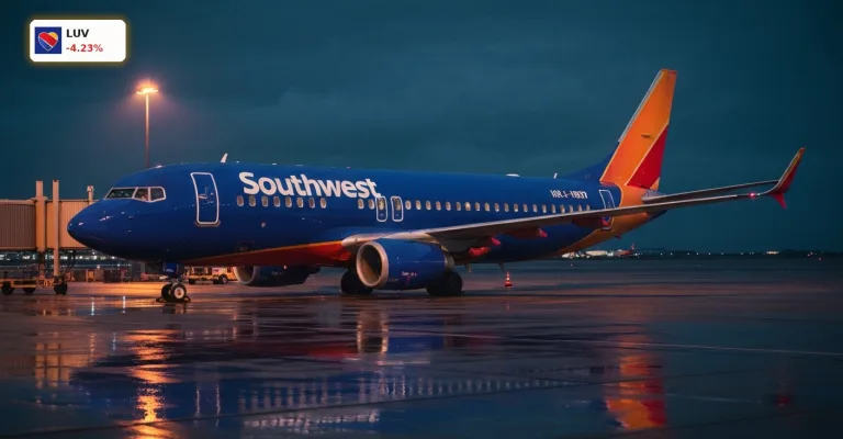 Southwest Airlines Quartal: Aktie bricht nach Prognose um 4,2% ein