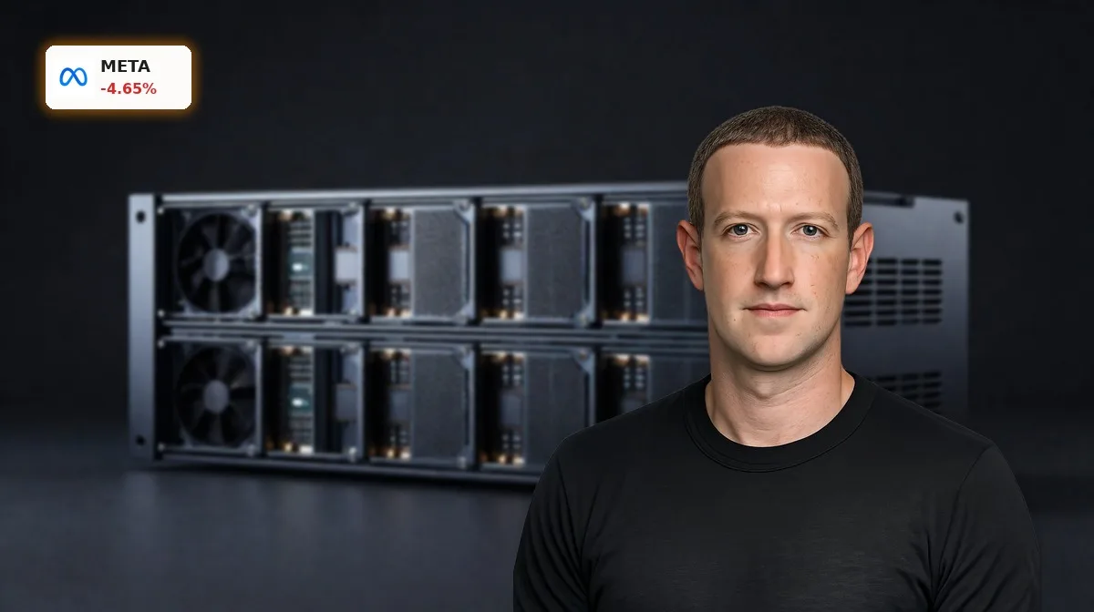 Meta KI-Strategie mit KI-Servern und Rechenzentrum für neue Compute-Kapazitäten nach Kursrückgang