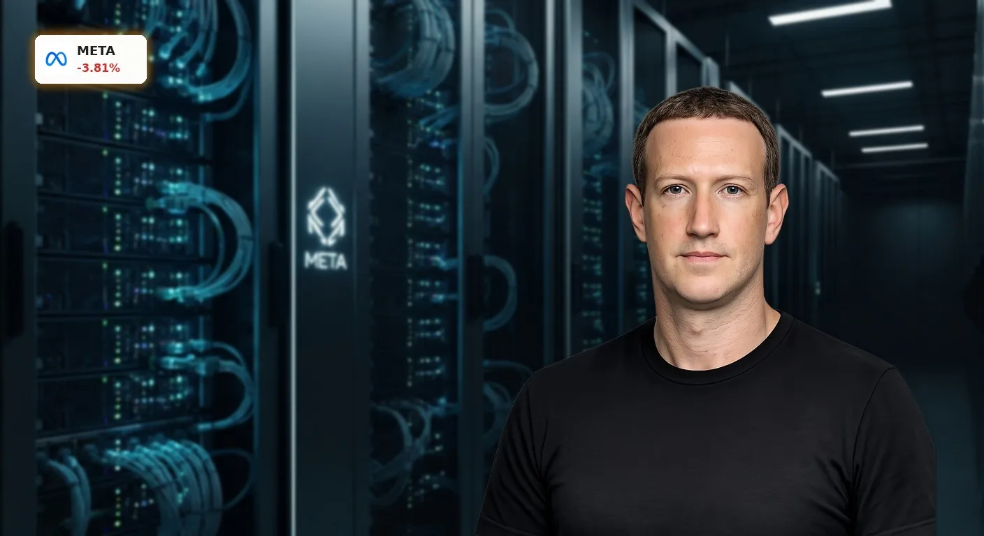 Meta Quartalszahlen im Fokus: Gigantische Investitionen in hochmoderne KI-Rechenzentren und Server-Infrastruktur.
