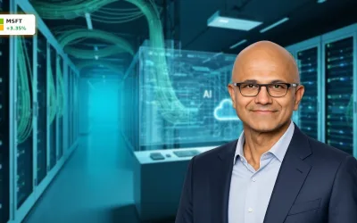 Microsoft Quartalszahlen: +3.4% Rallye durch KI-Boom und Azure-Wachstum