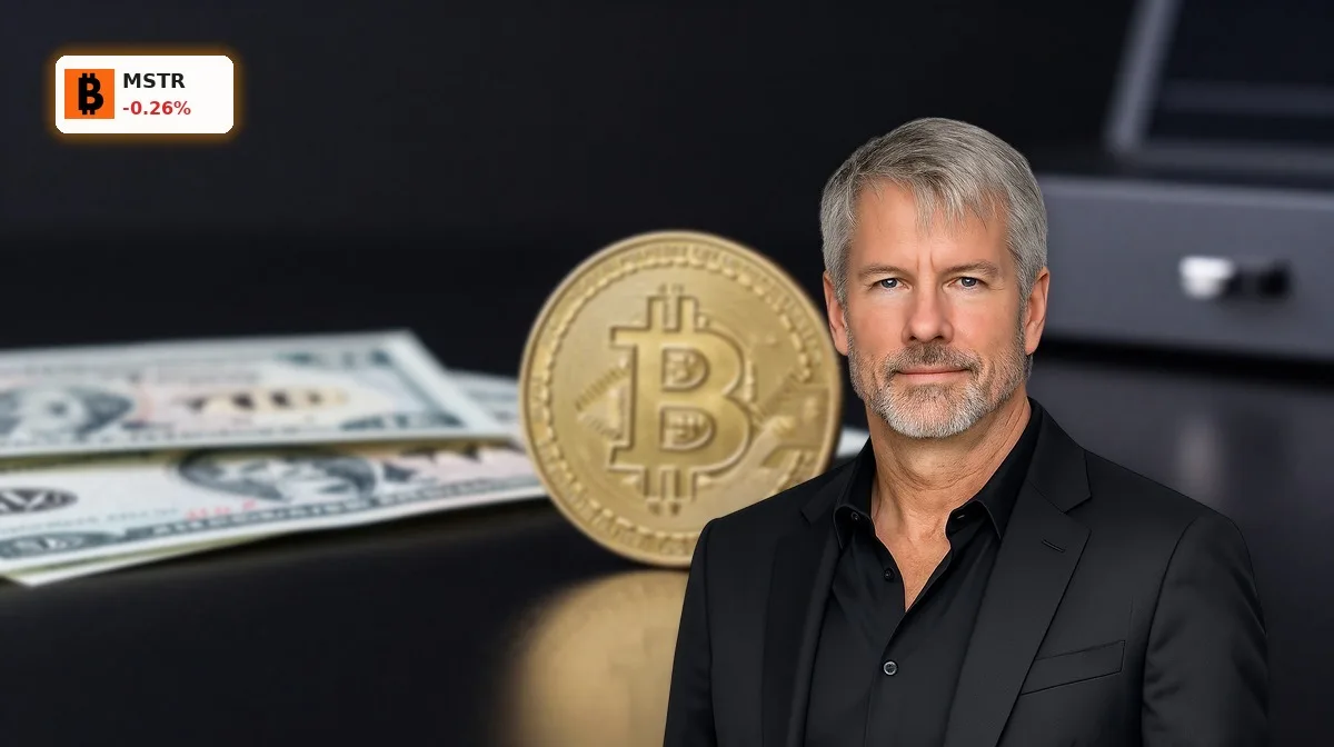 MicroStrategy Bitcoin Strategie: Warnung vor Milliardenlast im Quartal 5 MicroStrategy Bitcoin Strategie mit Bitcoin als Treasury-Asset vor dunklem Finanzhintergrund und Fokus auf Kapitalrisiken