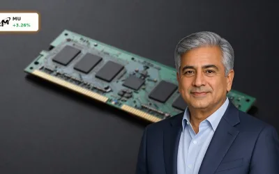 Micron Prognose +3.3%: Rekord-Chance im KI-Boom
