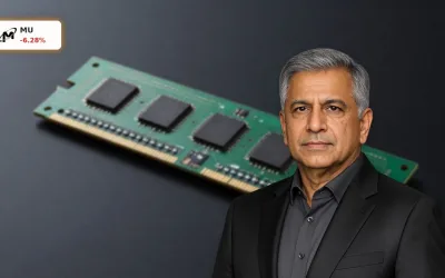 Micron Speicherboom unter Druck: 6,3% Einbruch nach Samsung