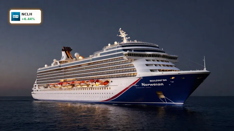 Norwegian Cruise Line Erholung +6.4% treibt Rallye an