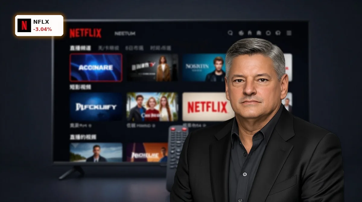 Netflix Streaming-Strategie bei 3% Einbruch als Warnsignal 4 Netflix Streaming-Strategie auf Smart-TV mit Fokus auf Live-Kanäle, Bundles und Kurzvideo-Angebote