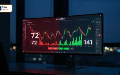 ServiceNow Analysten gespalten: Droht ein Absturz auf 72 Dollar?