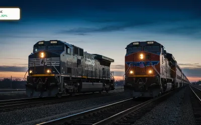 Norfolk Southern Fusion treibt Aktie um +5%: Rekordzahlen überzeugen