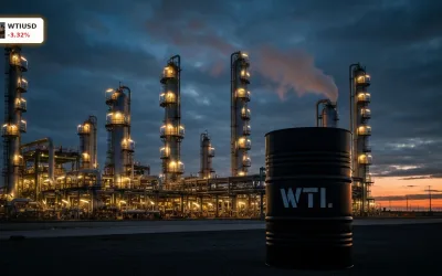 WTI Ölpreis bricht um 3,3% ein: Entspannung belastet den Markt