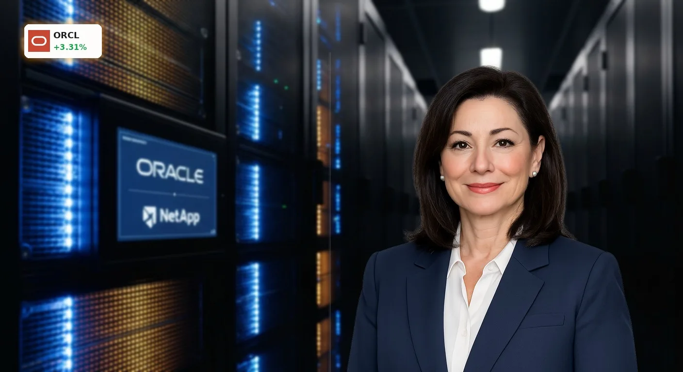 Oracle Partnerschaft treibt Aktie +3,3%: Cloud-Offensive gegen AWS 3 Server-Infrastruktur in einem Rechenzentrum zur Oracle Partnerschaft mit NetApp
